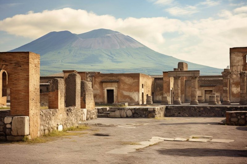 Pompejin ja Vesuviuksen kattava opas