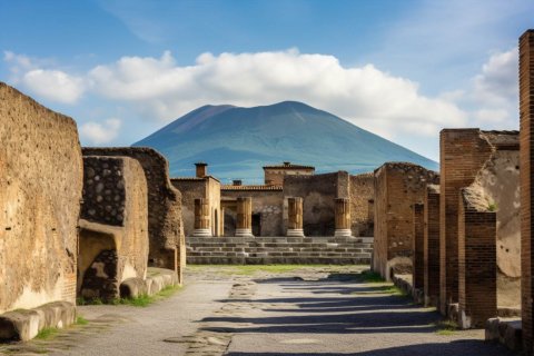 Pompeji och Sorrento