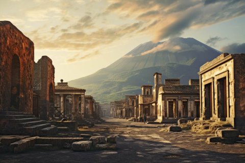Ontdek het oude Pompeii