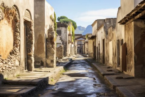 Pompeji och Neapel