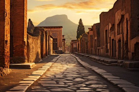 Tour van Napels naar Pompeï