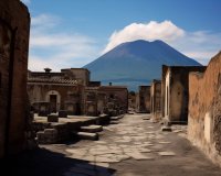Explorando as Antigas Ruínas de Pompeia e Nápoles